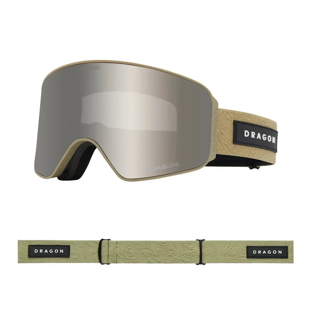 Dragon NFX MAG OTG Snow Goggles 2026 Earth / Lumalens Silver Ion + Lumalens Amber 