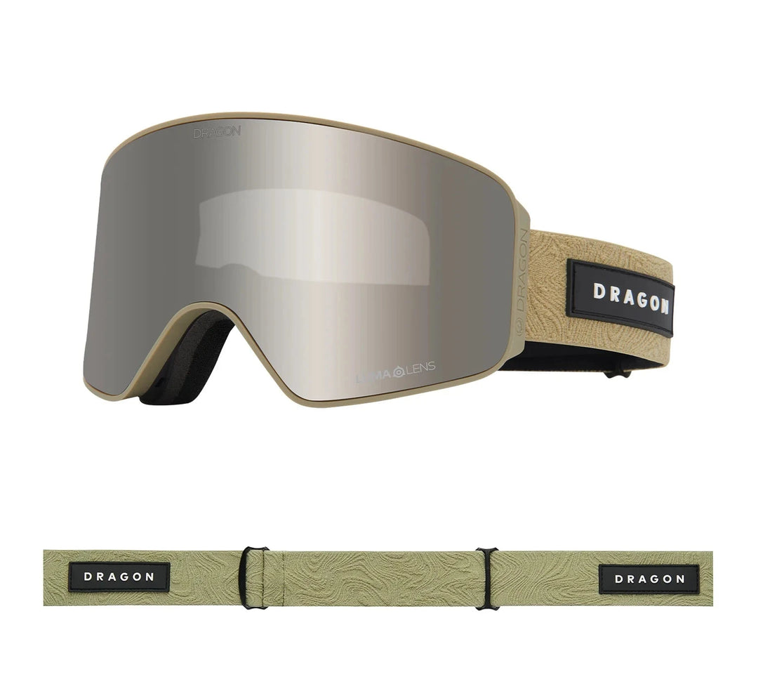 Dragon NFX MAG OTG Snow Goggles 2026 Earth / Lumalens Silver Ion + Lumalens Amber 