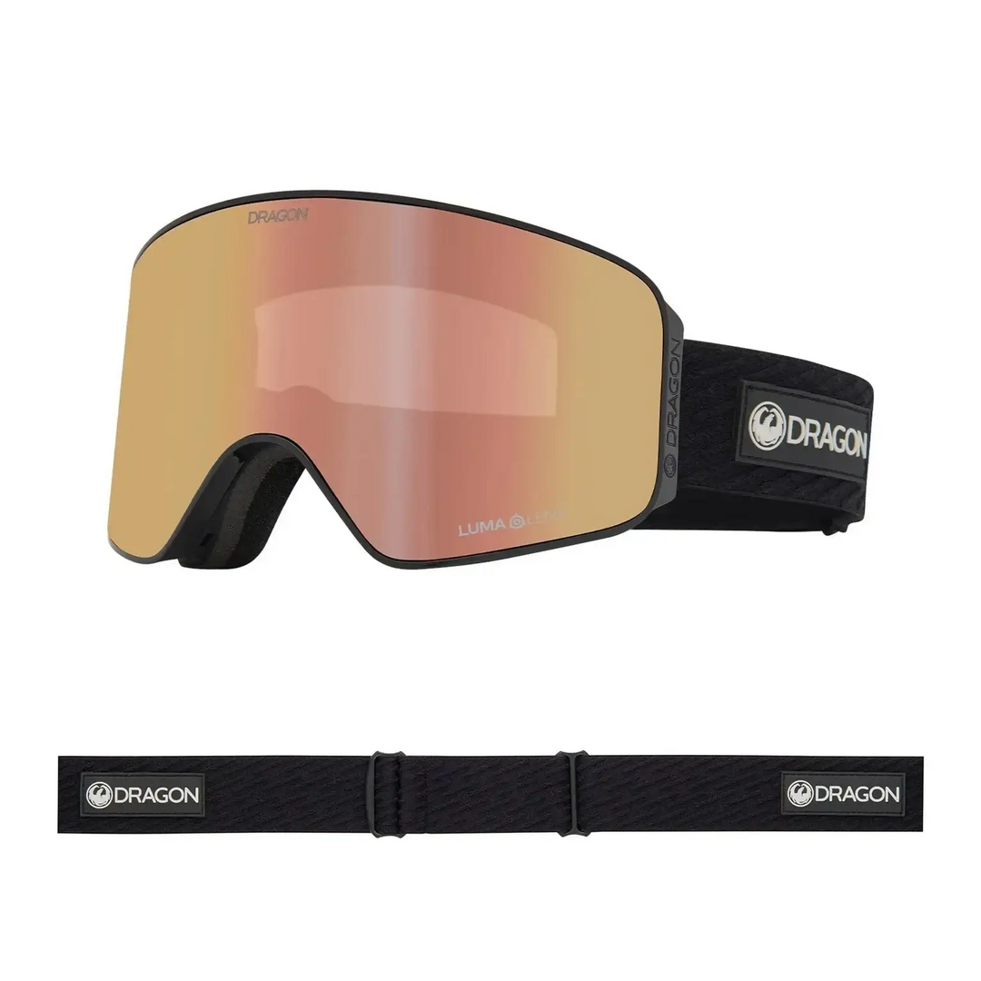 Dragon NFX MAG OTG Snow Goggles 2026 Icon Rose / LL Rose Gold Ion + LL Light Rose 