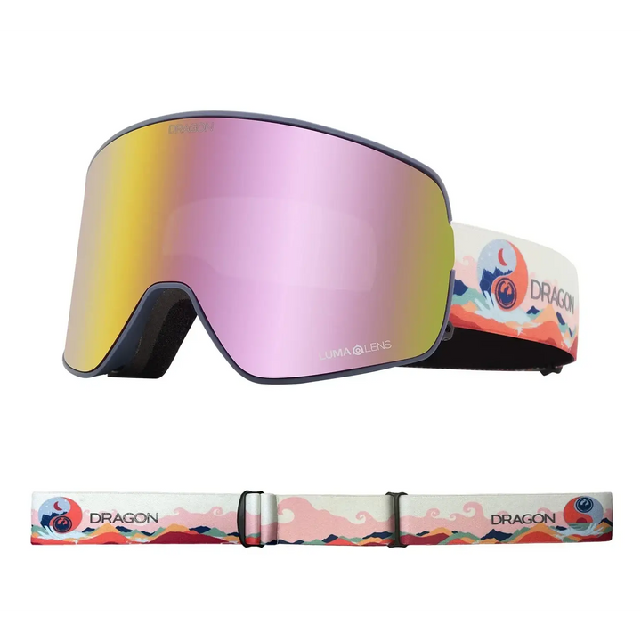 Dragon NFX2 Snow Goggles 2024 - Kimmy Fasani Signature LL Rose Gold Ion + Light Ro