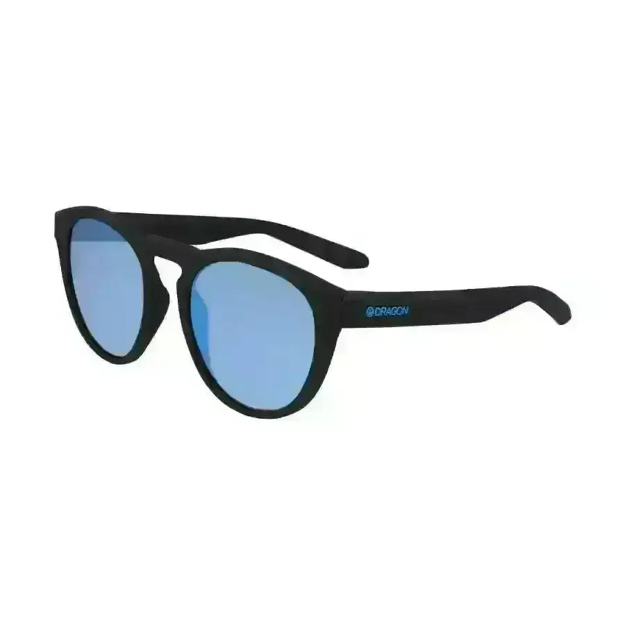 DRAGON OPUS H20 POLARISED SUNGLASSES Matte Black / Sky Blue Ion Polarised 
