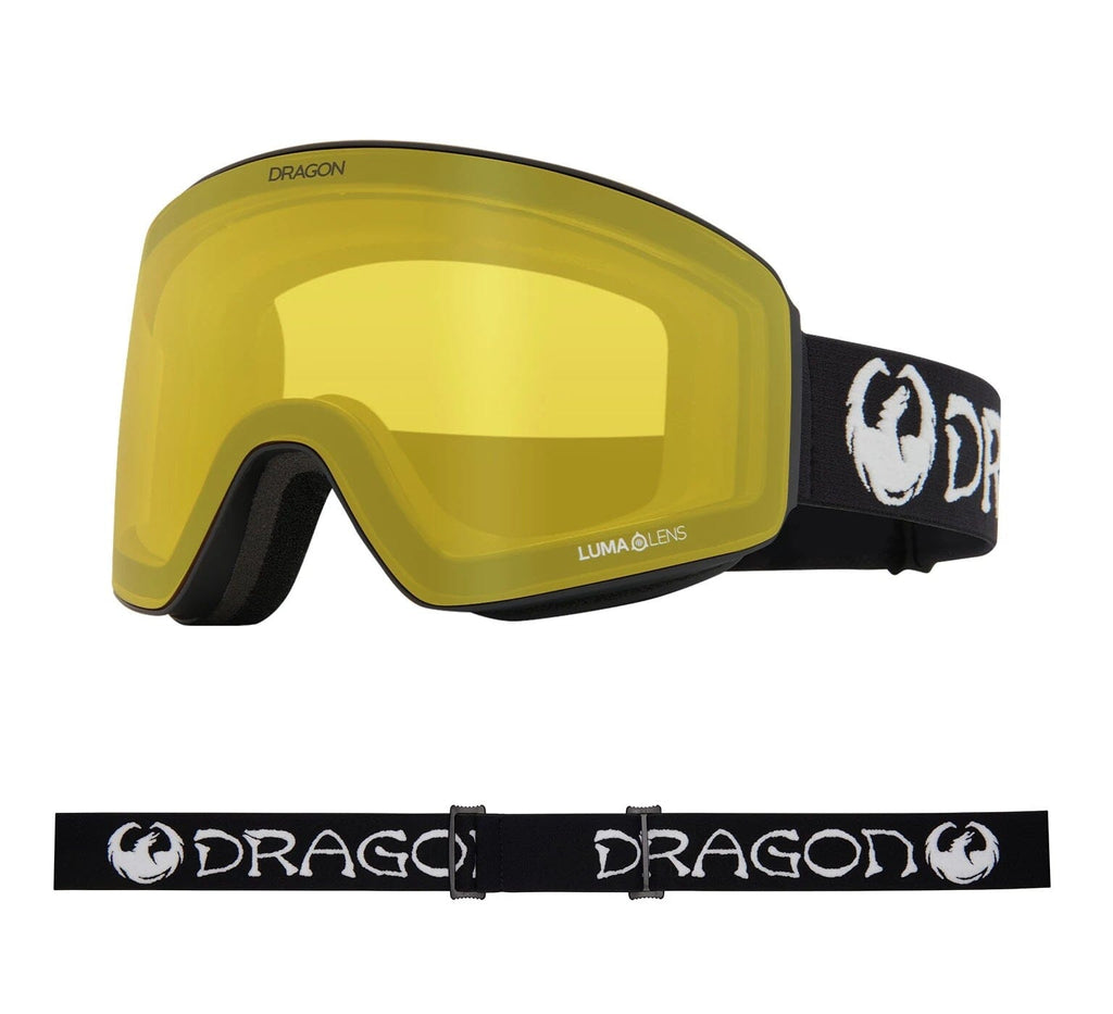 Dragon PXV Snow Goggles 2025 Classic Black / LL Ph YeLLow 