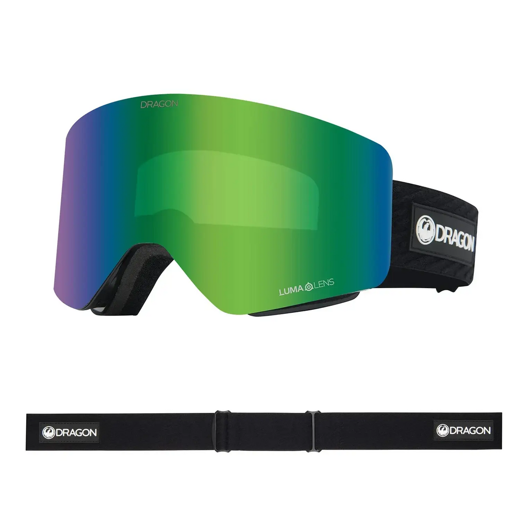 Dragon R1 OTG Goggles 2024 - Icon Green / LL Green Ion + LL Amber