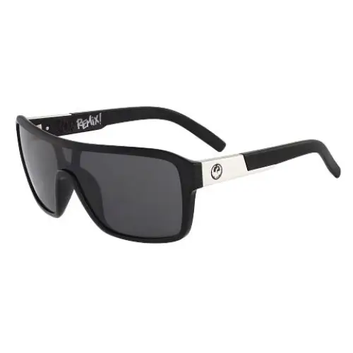 Dragon Remix Sunglasses Matte Black / Smoke 