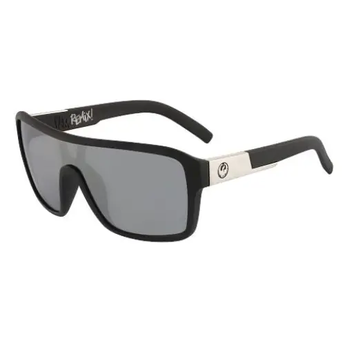 Dragon Remix Sunglasses Matte Black / Silver Ion 