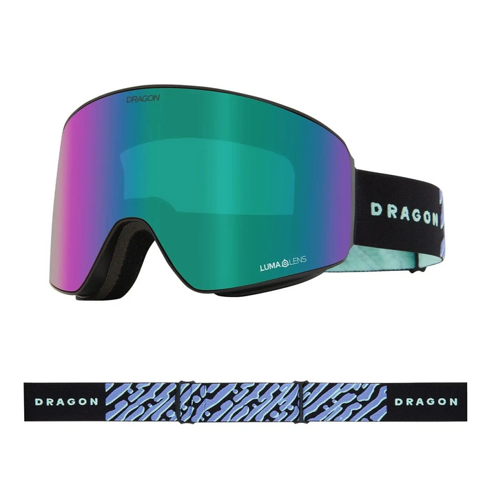 Dragon RVX MAG OTG Infared Snow Goggles 2025 Coolwave / LL Celeste Ir + LL Amber 