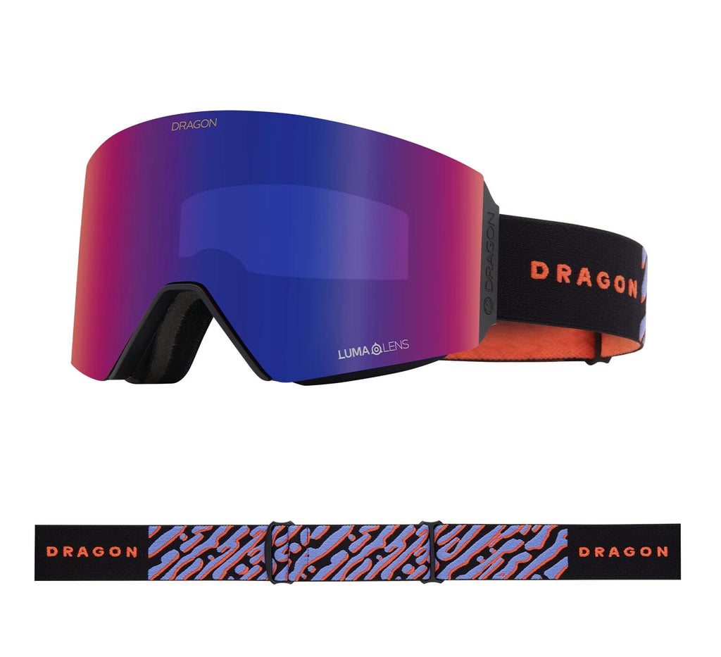 Dragon RVX MAG OTG Infared Snow Goggles 2025 Heatwave / LL Solace Ir + LL Violet 