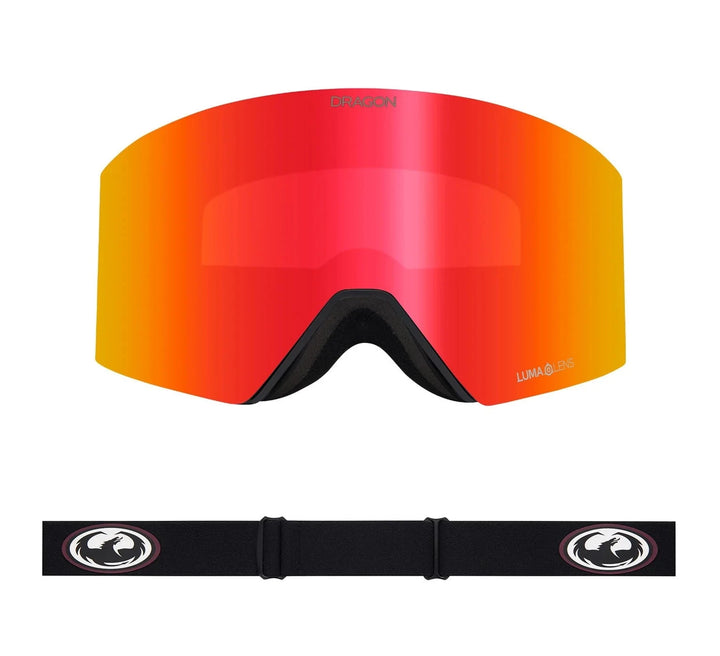 Dragon RVX MAG OTG Snow Goggles 2026 Old Skool / Lumalens Red Ion + Lumalens Light Rose 