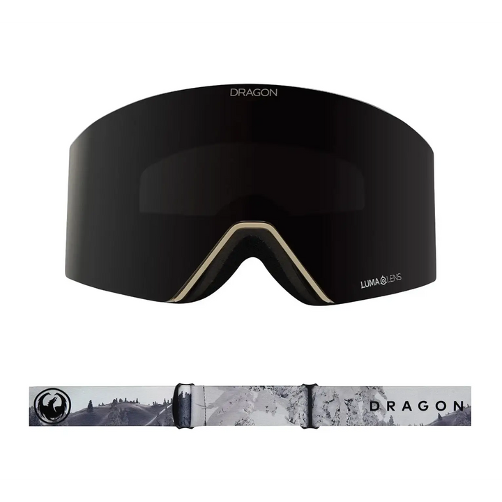 Dragon RVX MAG OTG Snow Goggles 2026 Old Skool / Lumalens Silver Ion + Lumalens Amber 