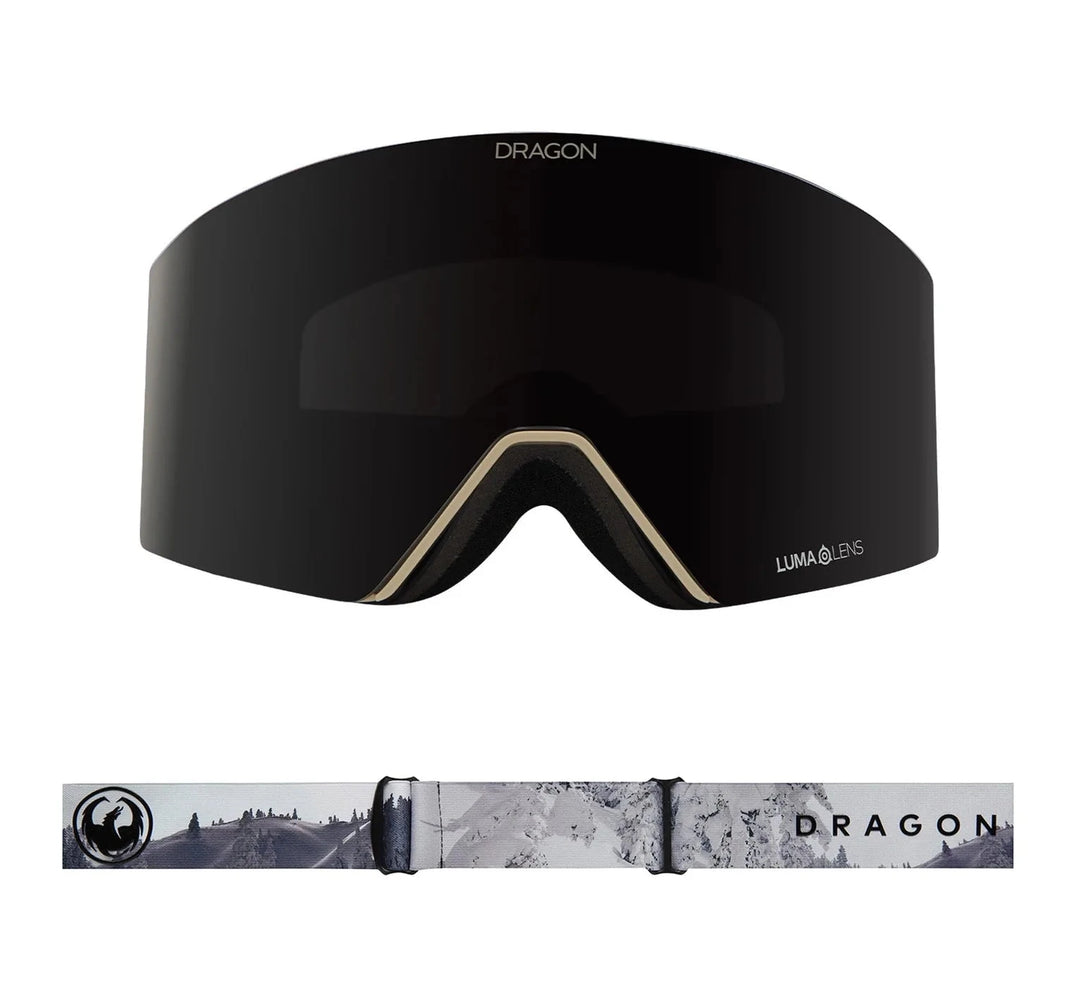 Dragon RVX MAG OTG Snow Goggles 2026 Old Skool / Lumalens Silver Ion + Lumalens Amber 