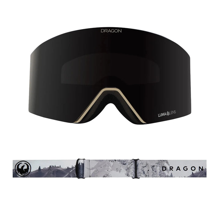 Dragon RVX MAG OTG Snow Goggles 2026 Old Skool / Lumalens Silver Ion + Lumalens Amber 