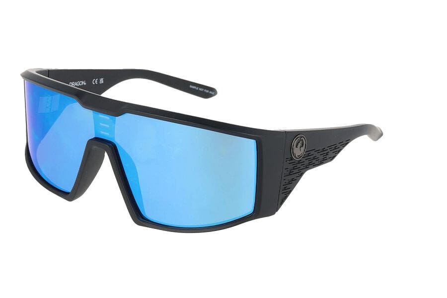 Dragon Tension Sunglasses Matte Black / LL Blue Ion 