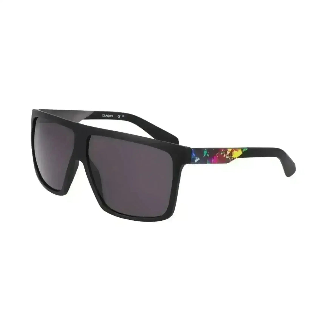 Dragon Ultra Polarised Sunglasses Matte Black Multi / LL Smoke Polar 