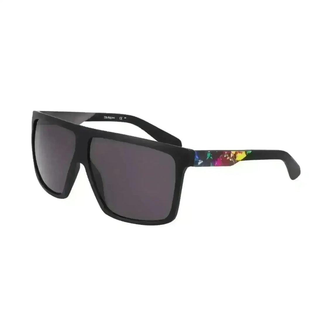 Dragon Ultra Polarised Sunglasses Matte Black Multi / LL Smoke Polar 