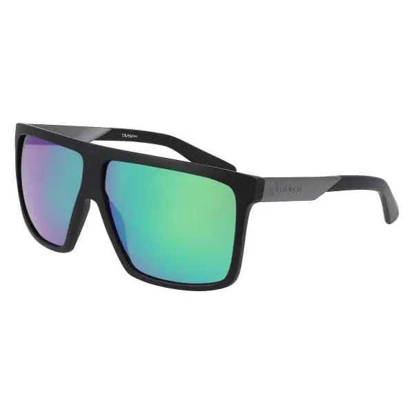 Dragon Ultra Sunglasses Matte Black / Green Ion 