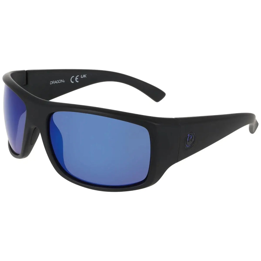 Dragon Vantage 2.0 H20 Polarised Sunglasses - Matte Black / LL Blue Ion Polar