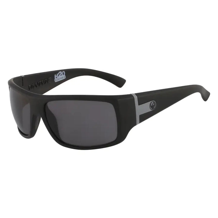 Dragon Vantage 2.0 H20 Polarised Sunglasses - Matte Black / LL Smoke Polar