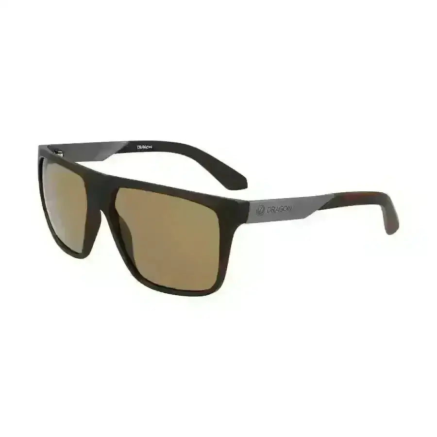 Dragon Vinyl Sunglasses Teak Wood / Brown 