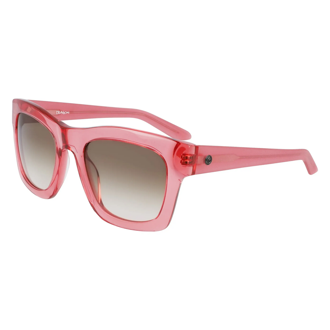 Dragon Waverly Sunglasses Rose Crystal / Luma Lens Brown Gradient 