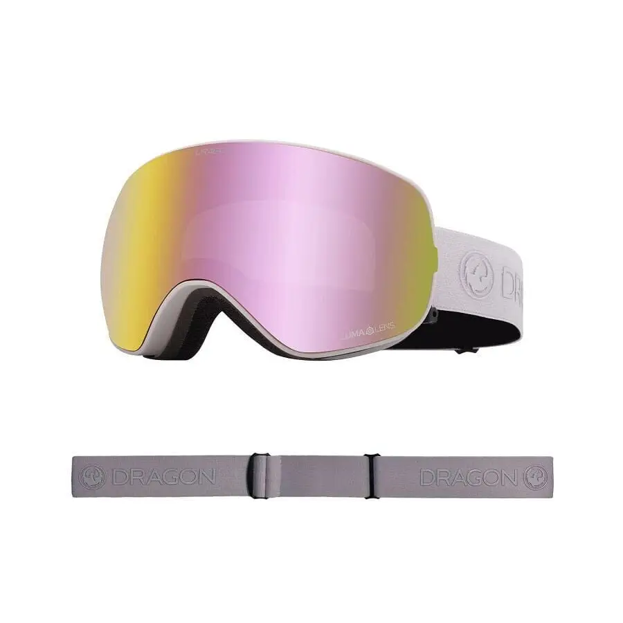 Dragon X2S Snow Goggles 2023 Lilac / Pink Ion / Dark Smoke 