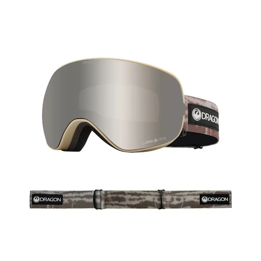 Dragon X2S Snow Goggles 2023 Wash / Silver Ion / Amber 