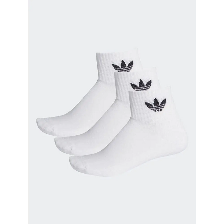 Adidas Mid Ankle Sock 3-Pack White 8-May 