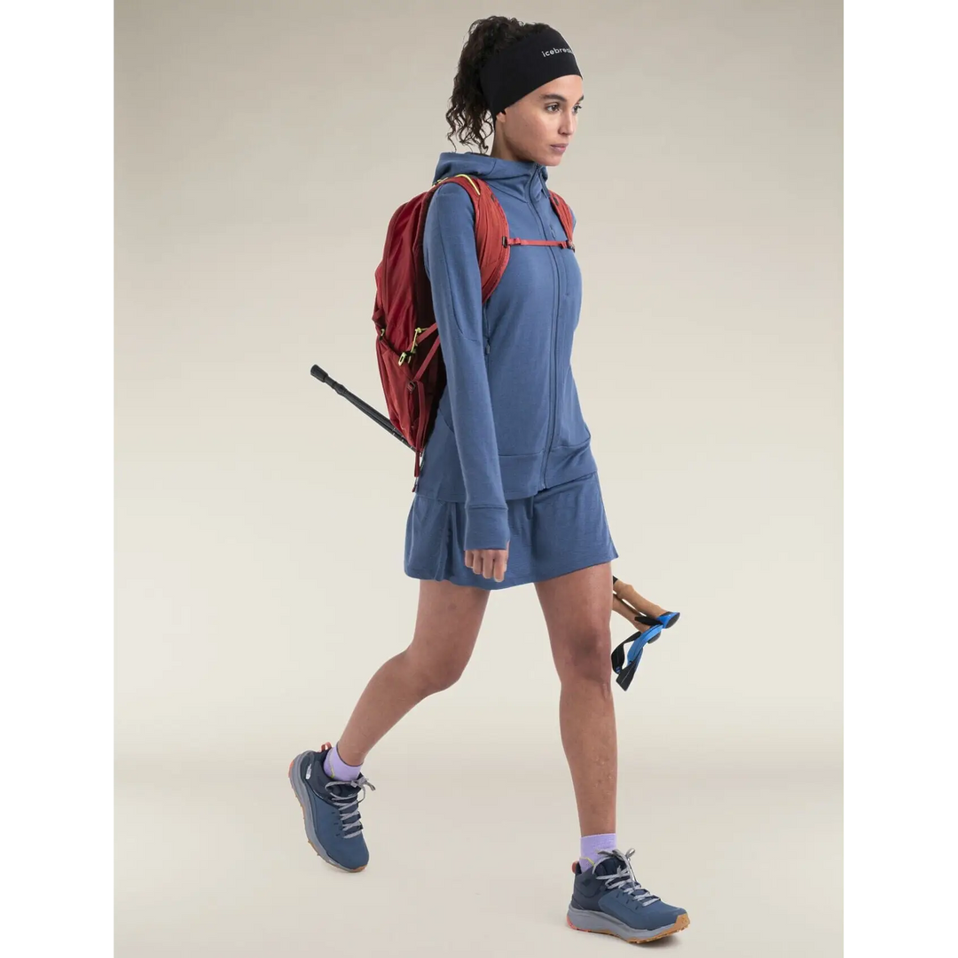 Icebreaker Womens Merino 260 Quantum Long Sleeve Zip Hoodie 