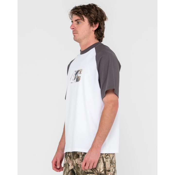 Rusty Rambo Raglan Camo Graphic T-Shirt 
