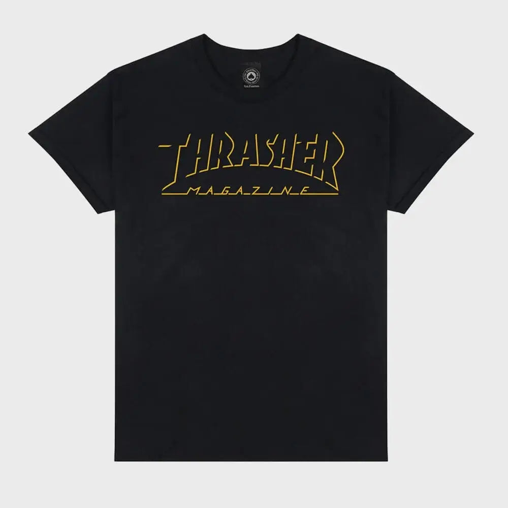 Thrasher Shadow Mag Logo T-Shirt 