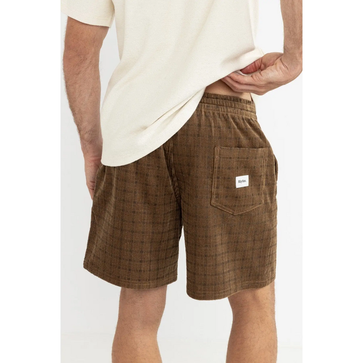 Rhythm Cord Check Jam Shorts 