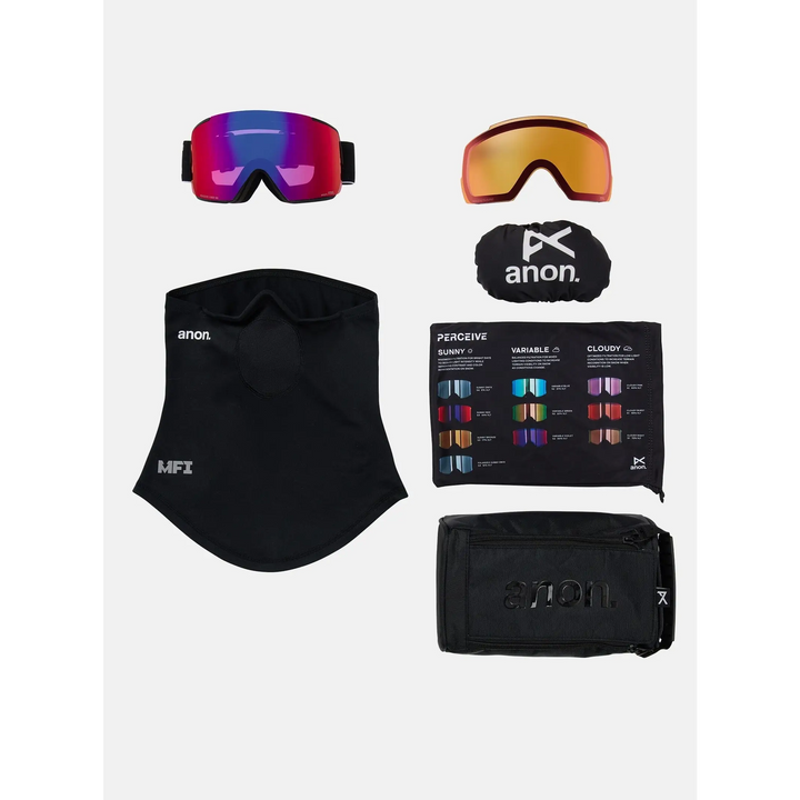 Anon M5 Goggles + Bonus Lens + MFI® Face Mask 