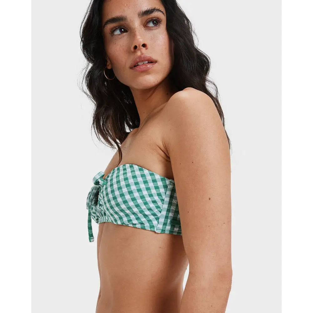 Roxy Kiawe Bandeau High Leg Bikini