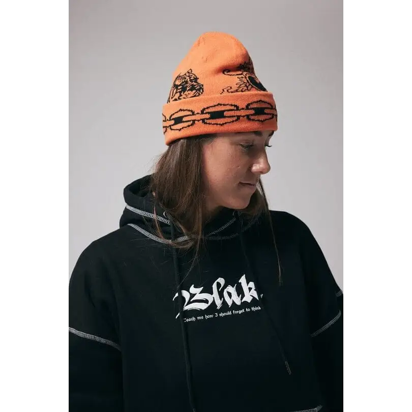 Blak Misfit Streets Beanie Orange 