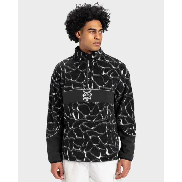 Quiksilver Mercury Sherpa Jacket Black Mercury S 