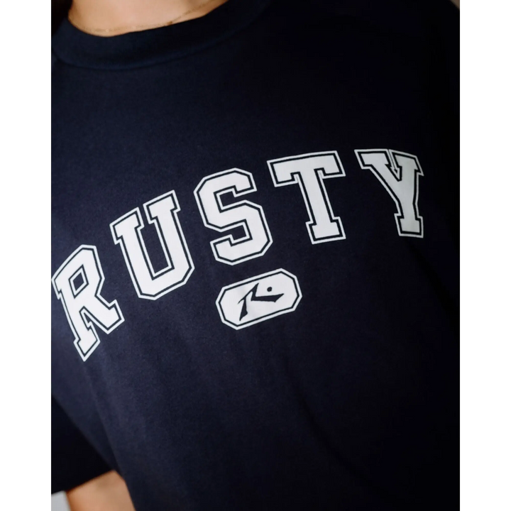 Rusty All Saint Collegiate OG Oversize T-Shirt 