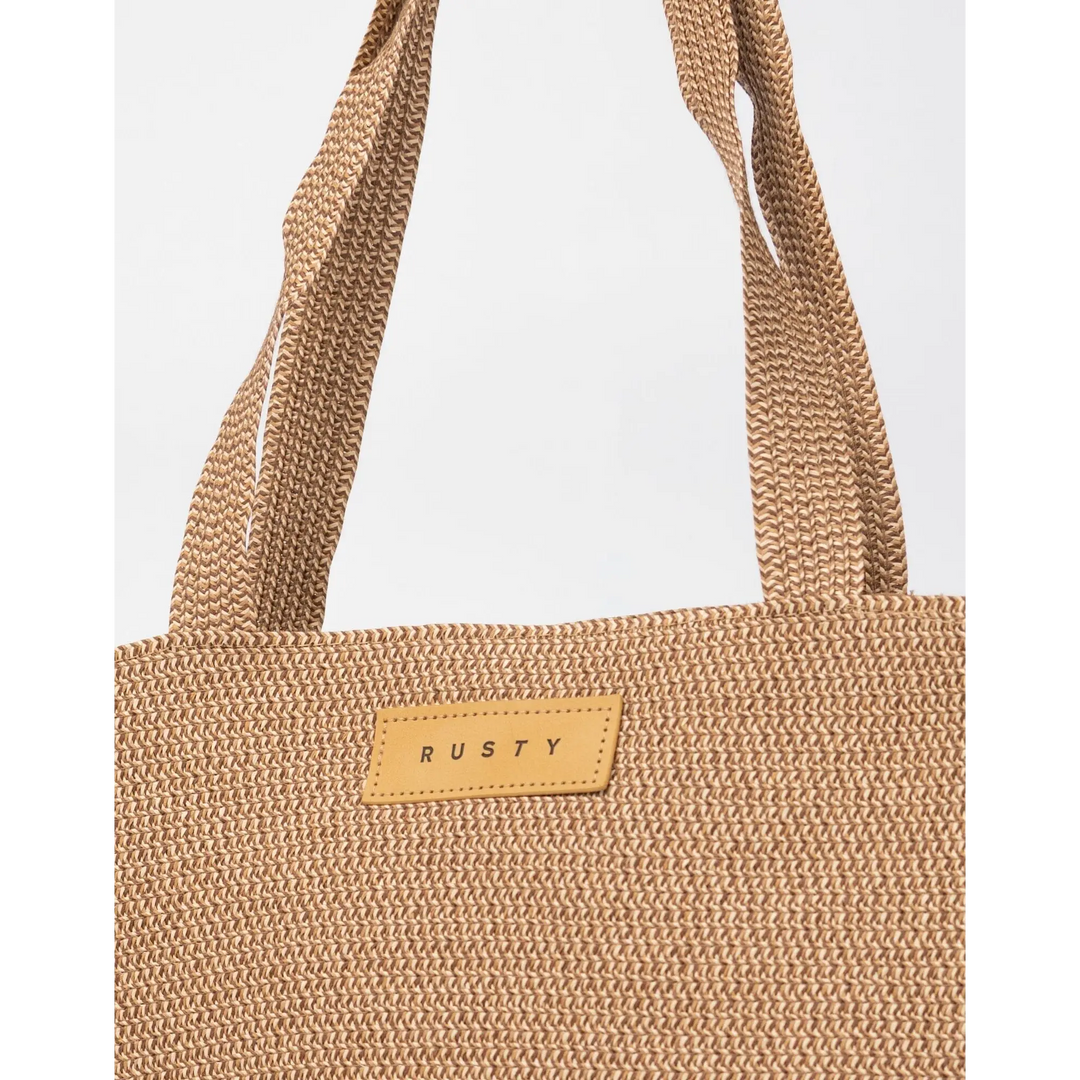 Rusty Gisele Straw Beach Bag 