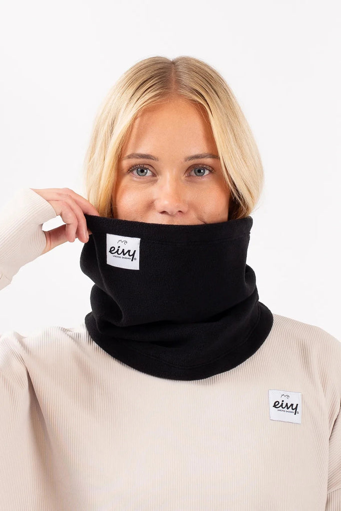 Eivy Adjustable Fleece Neckwarmer Black 