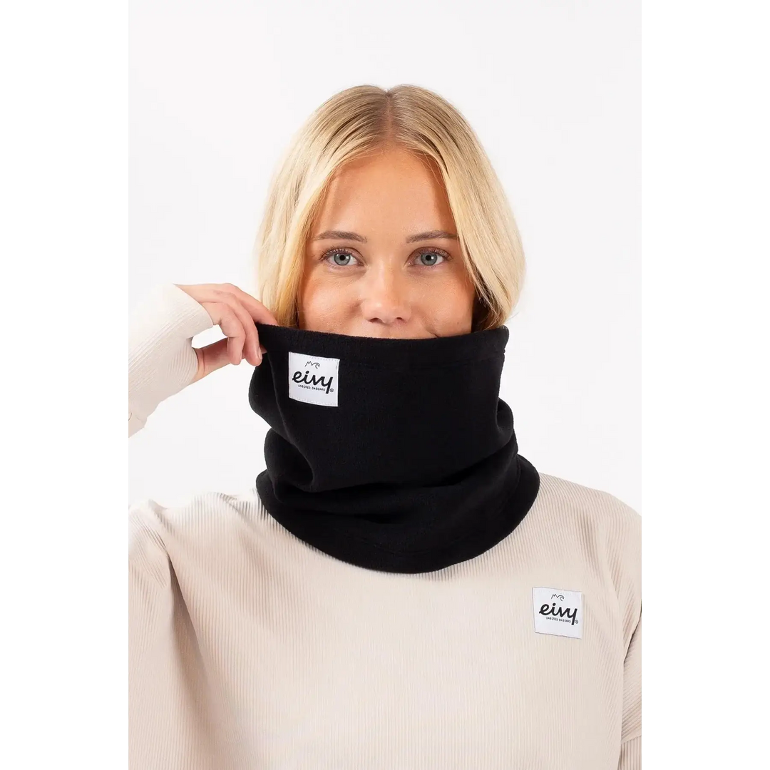 Eivy Adjustable Fleece Neckwarmer Black 