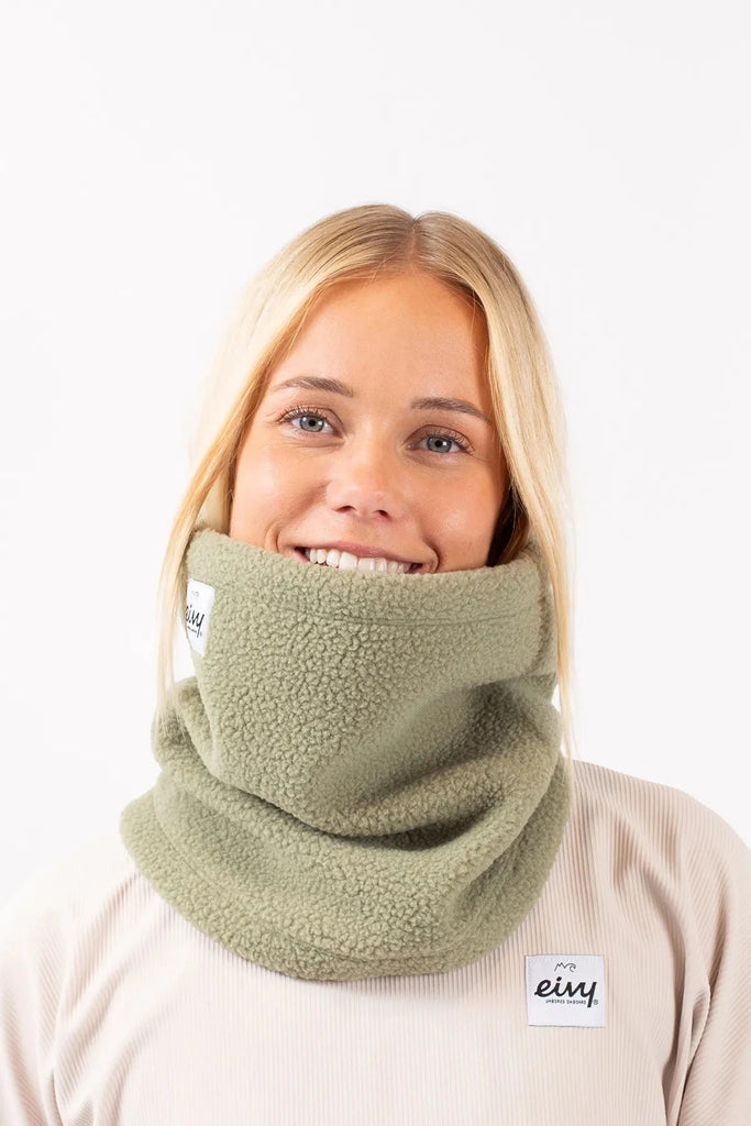 Eivy Adjustable Sherpa Neckwarmer Faded Oak 