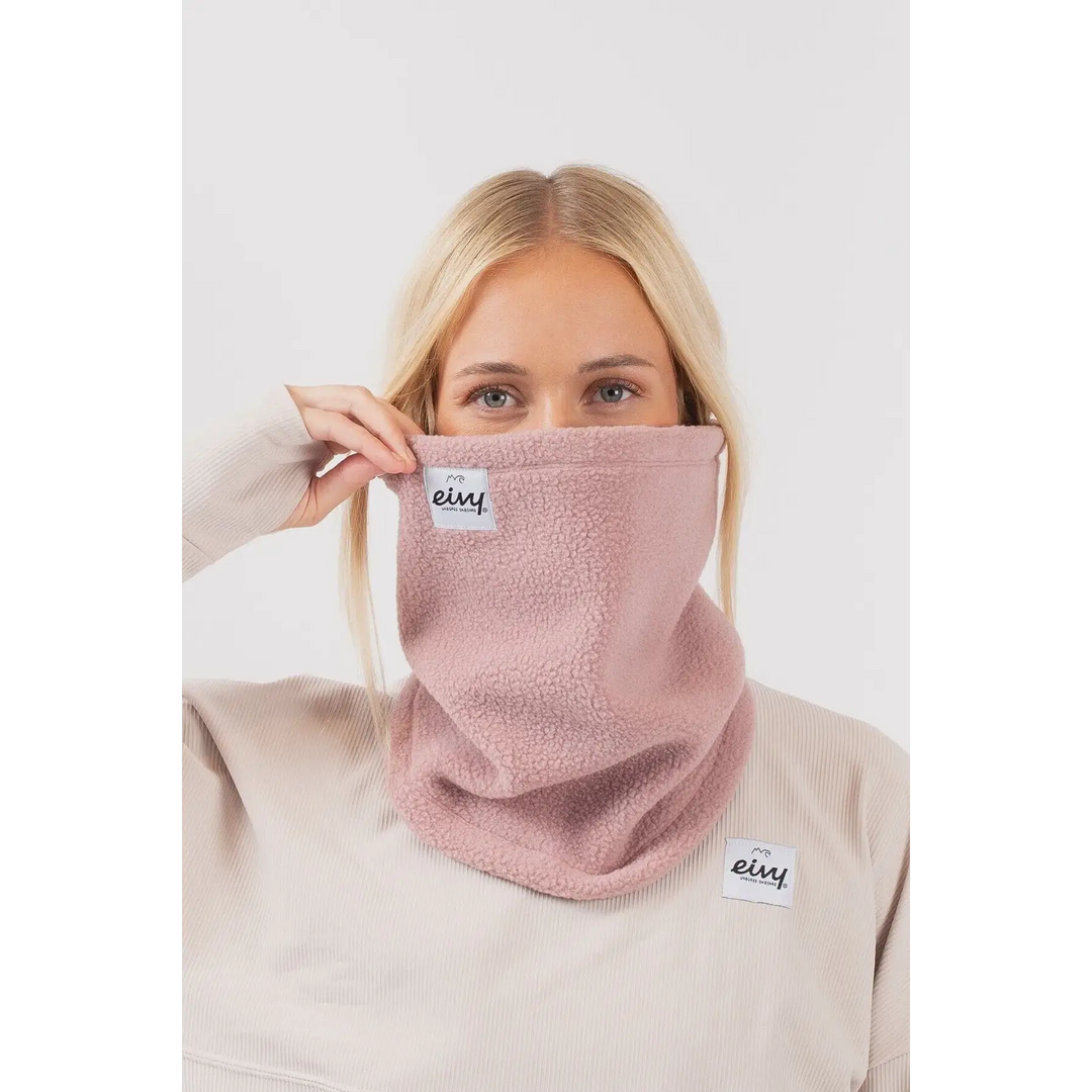 Eivy Adjustable Sherpa Neckwarmer Faded Woodrose 