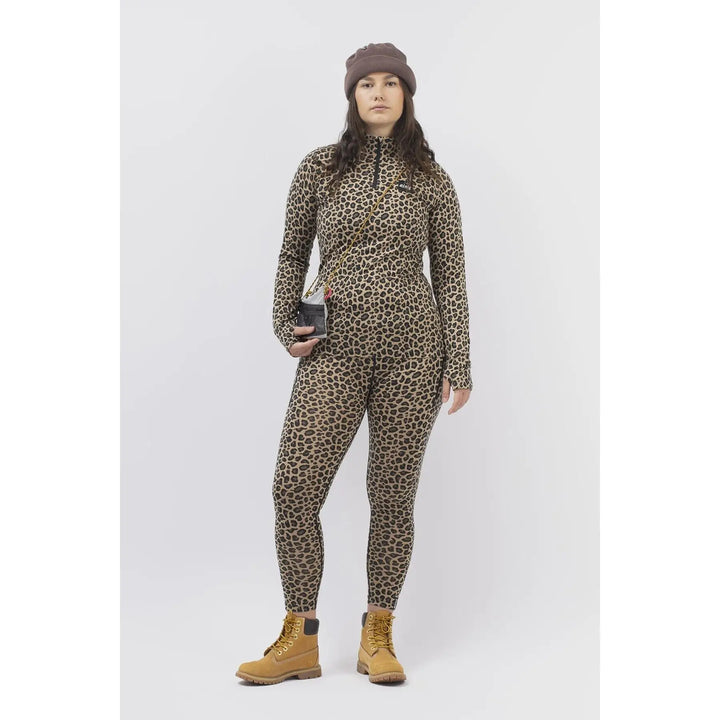 Eivy Journey Merino Wool Top Leopard S 