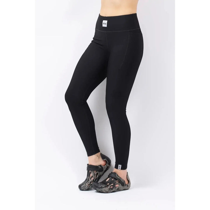 Eivy Pocket Rib Tights Black M 