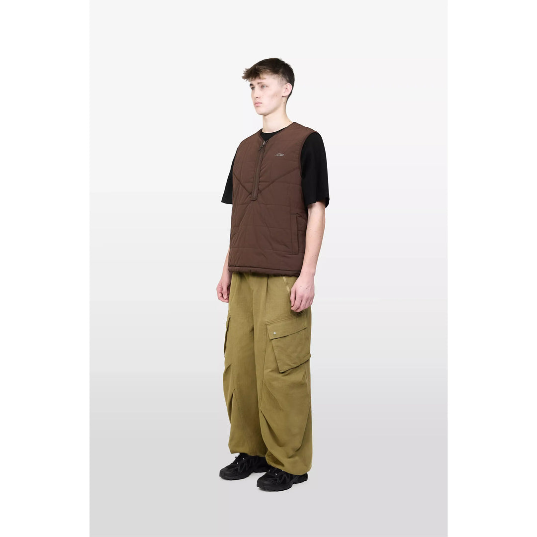 Elliker Aldar Reversible Grid Fleece Vest