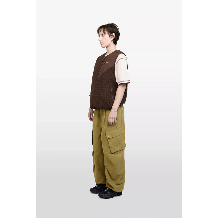 Elliker Aldar Reversible Grid Fleece Vest