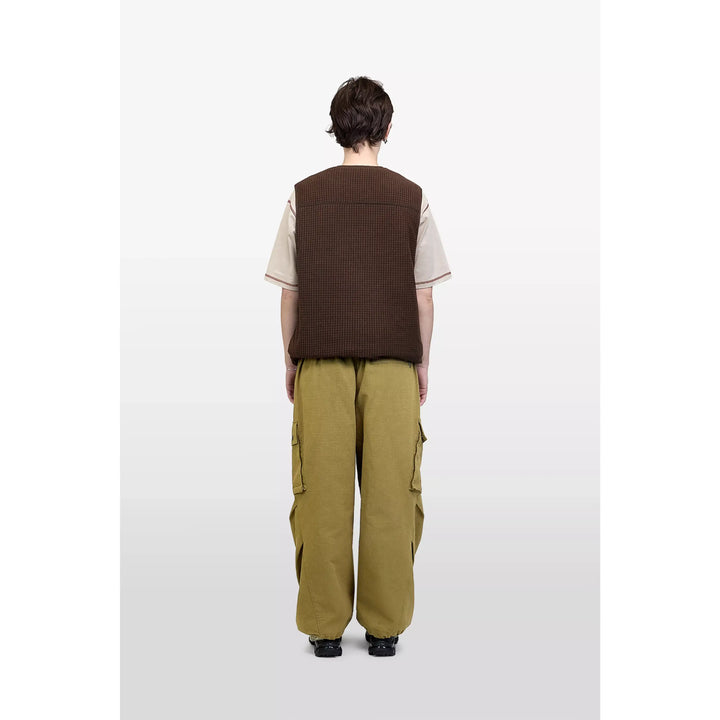 Elliker Aldar Reversible Grid Fleece Vest