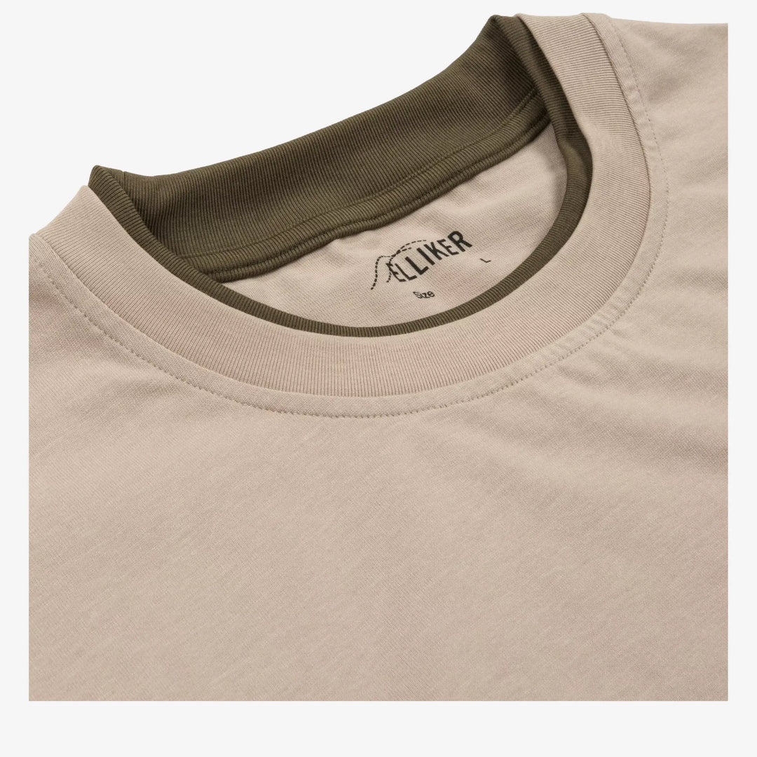 Elliker Lown Campfire Print Long Sleeve T-Shirt