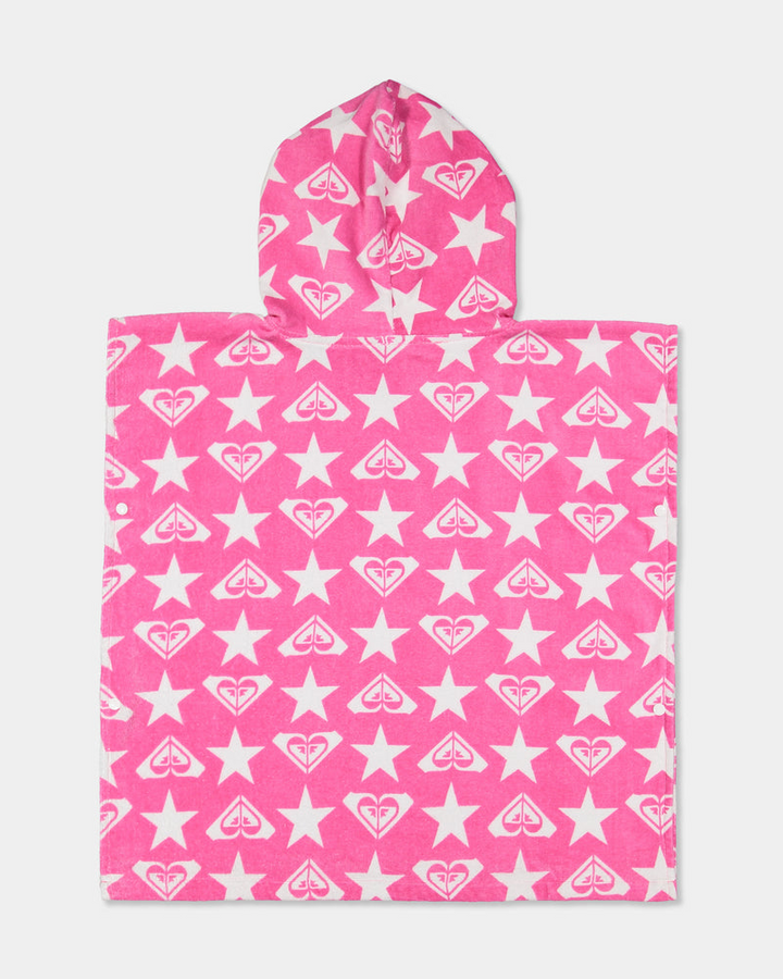 Roxy Stay Magical Hooded Towel - Pink Carnation Super Star