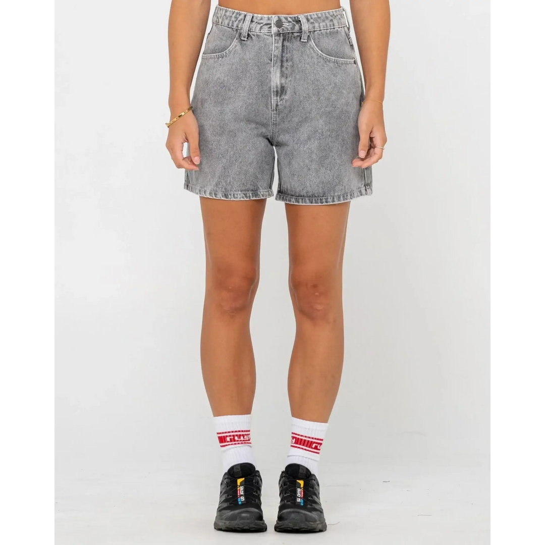 Rusty Cyprus High Denim Shorts 
