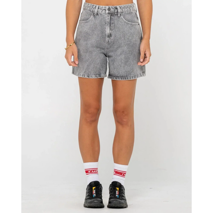 Rusty Cyprus High Denim Shorts 