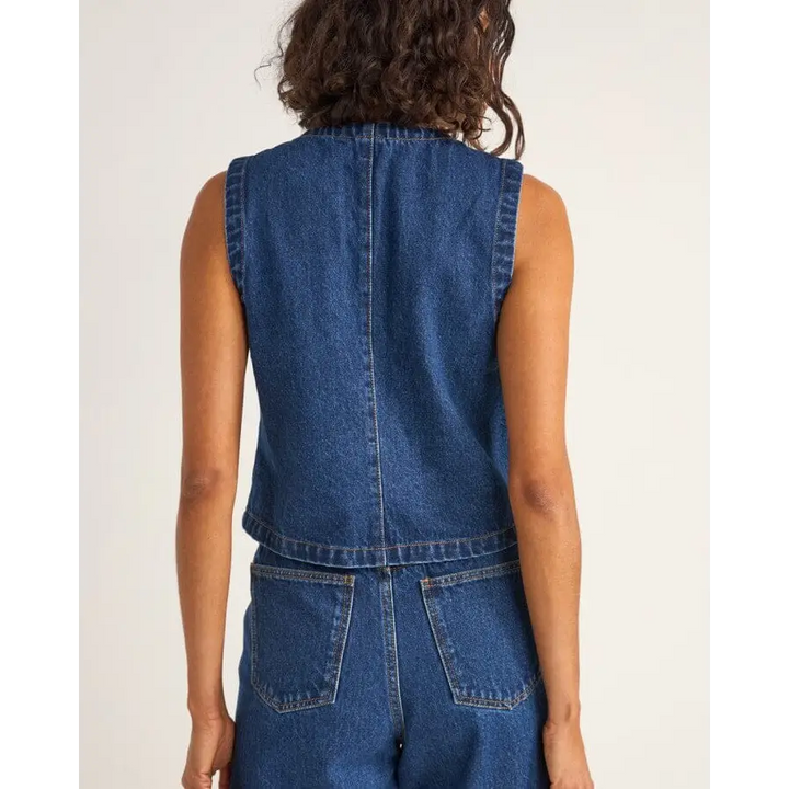 Rhythm Gia Denim Vest 